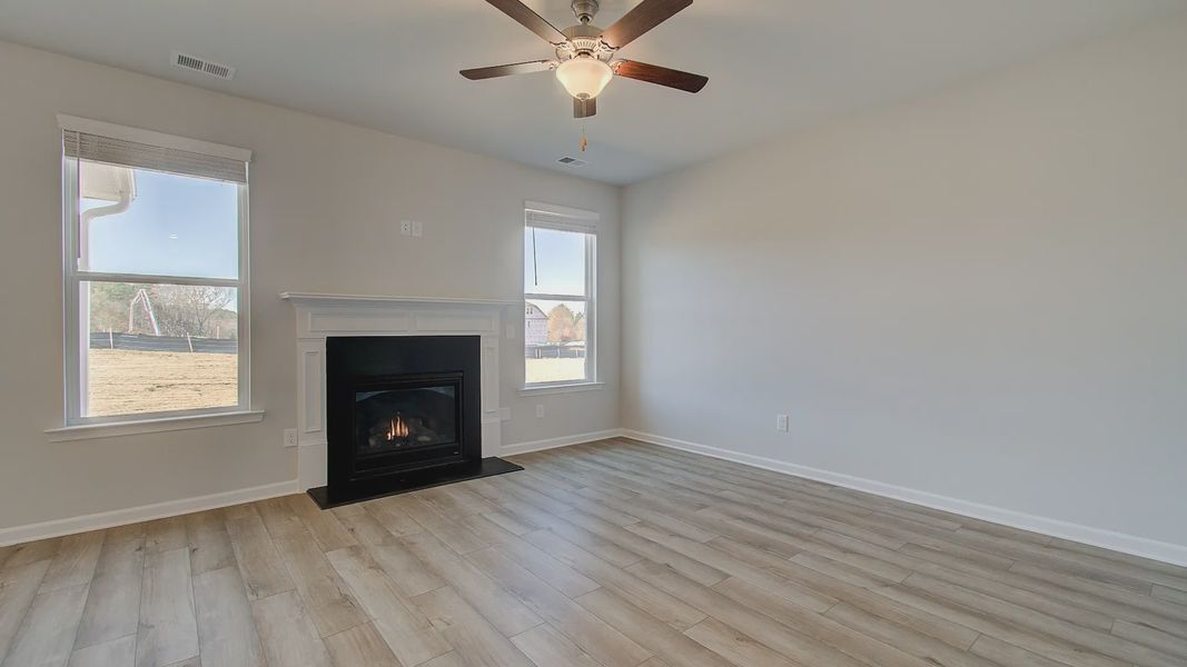 Furnished interior view inside a new home in McClure Farms, Columbia (Image 7).