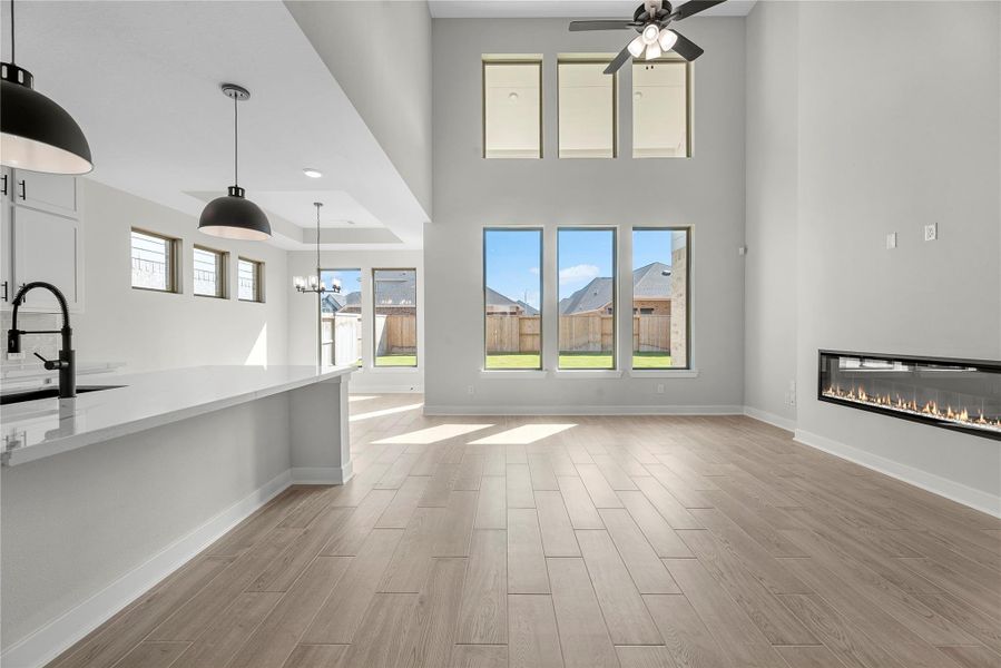 Spacious, unfurnished interior of a new home in Jordan Ranch – 50', Katy (Image 15). Spacious, unfurnished interior of a new home in Jordan Ranch – 50', Katy (Image 15).