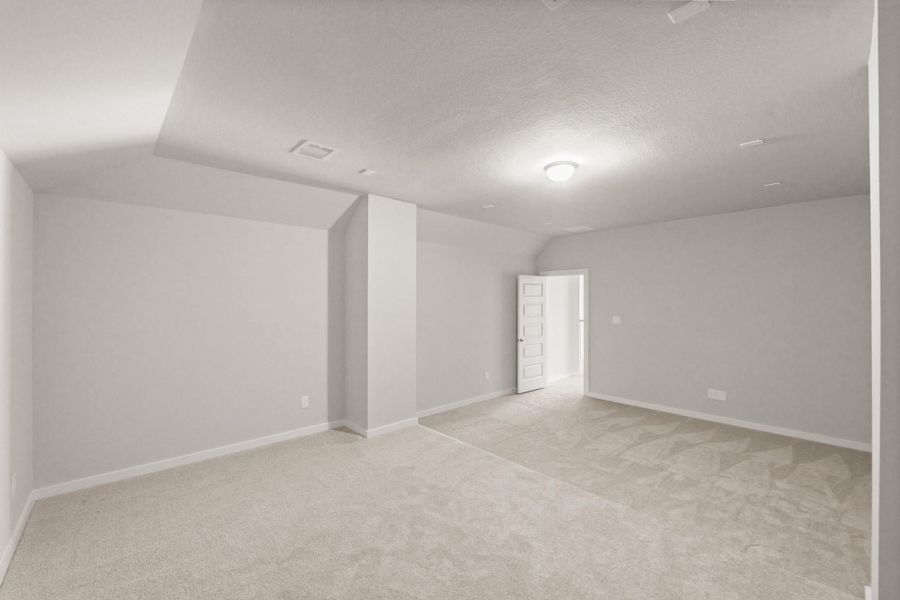 Spacious, unfurnished interior of a new home in Briarwood Crossing, Rosenberg (Image 30). Spacious, unfurnished interior of a new home in Briarwood Crossing, Rosenberg (Image 30).