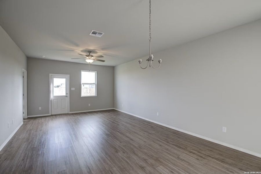 Spacious, unfurnished interior of a new home in Agave, San Antonio (Image 11). Spacious, unfurnished interior of a new home in Agave, San Antonio (Image 11).