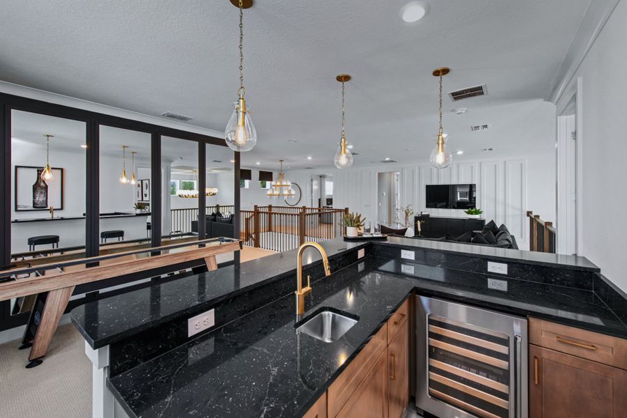 Furnished interior view inside a new home in Two Rivers, Zephyrhills (Image 18).