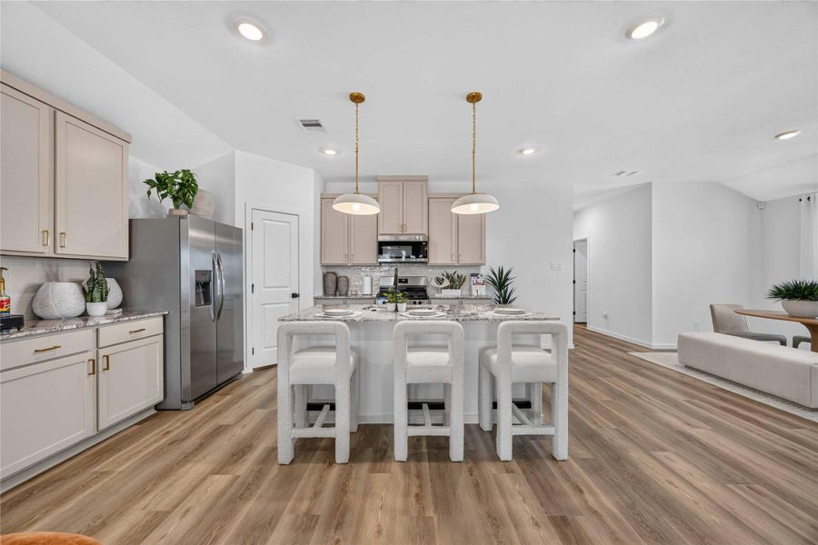 Furnished interior view inside a new home in Allison Park, Houston (Image 6). Furnished interior view inside a new home in Allison Park, Houston (Image 6).