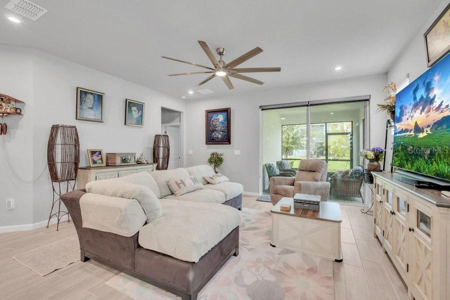 Furnished interior view inside a new home in Bloomingdale Townes, Brandon (Image 28).