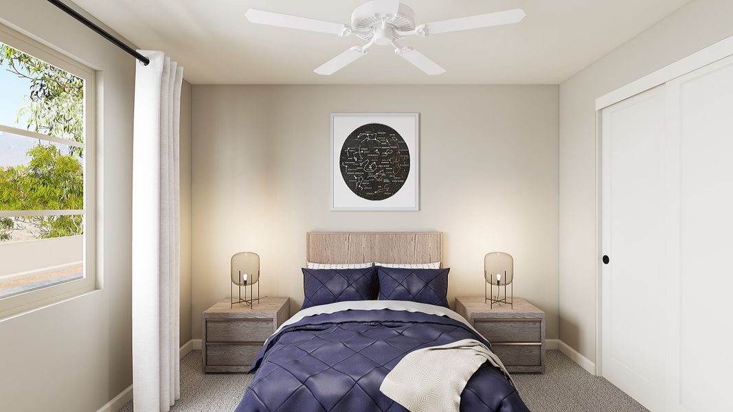 Representative furnished interior of a home built from the Laguna Plan 3513 by Tri Pointe Homes in Terraza, San Tan Valley (Image 12).