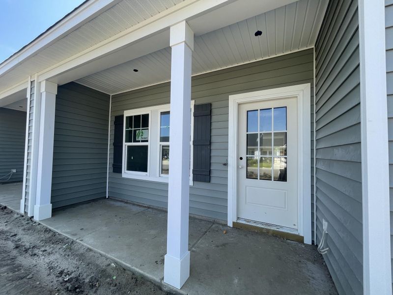Front exterior of a new home in Hammock Walk at Nexton, Summerville, SC, highlighting curb appeal (Image 15).