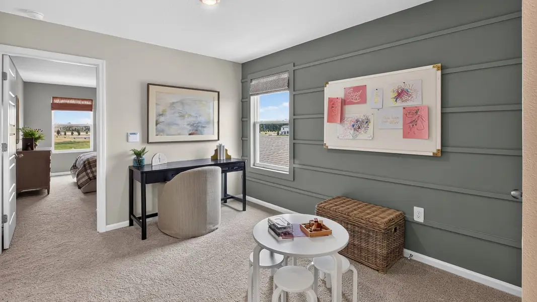 Furnished interior view inside a new home in Rookery, Green Cove Springs (Image 14).
