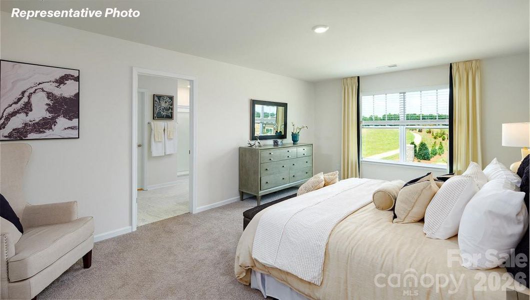 Furnished interior view inside a new home in Brandon Creek, Gastonia (Image 24).