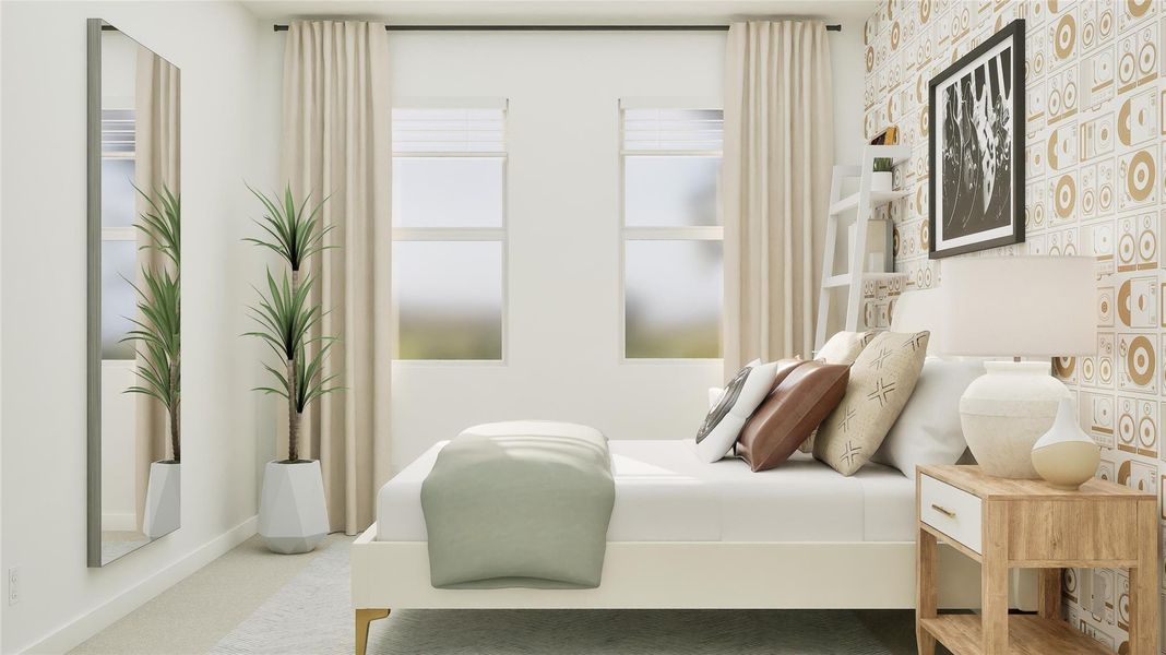 Furnished interior view inside a new home in Elm Creek, Elgin (Image 23).