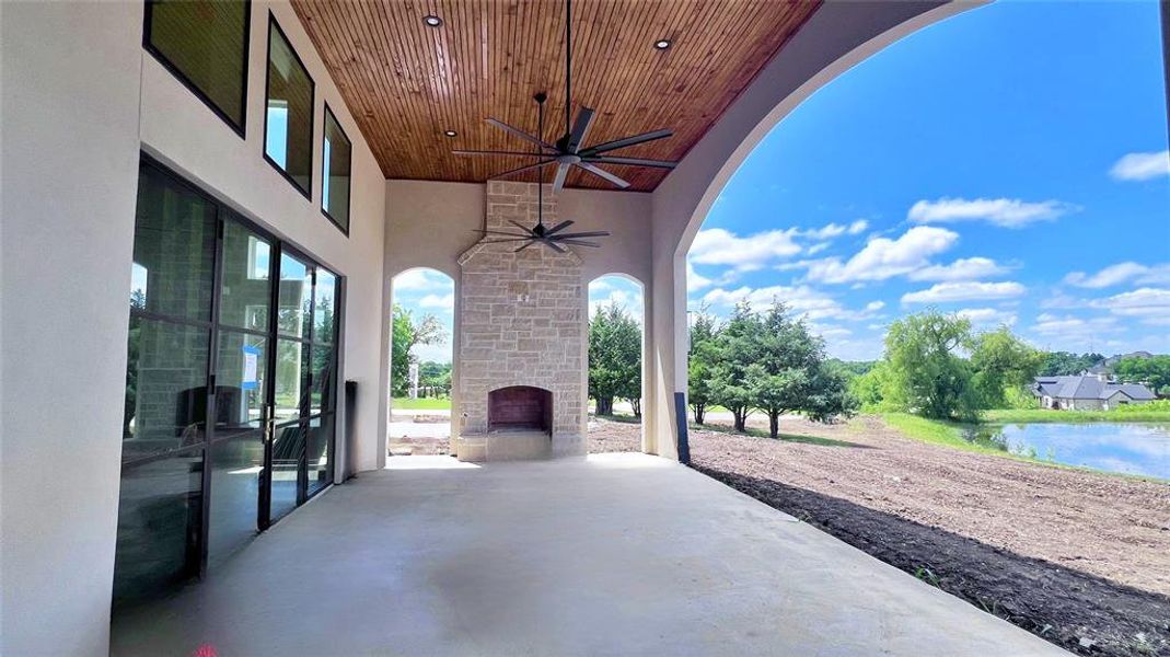 Exterior details and patio area of a home in , Weston (Image 4).
