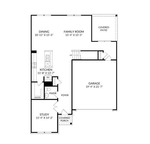 2D floor plan layout of this home in Clairmont, Charlotte, NC (Image 2). 2D floor plan layout of this home in Clairmont, Charlotte, NC (Image 2).