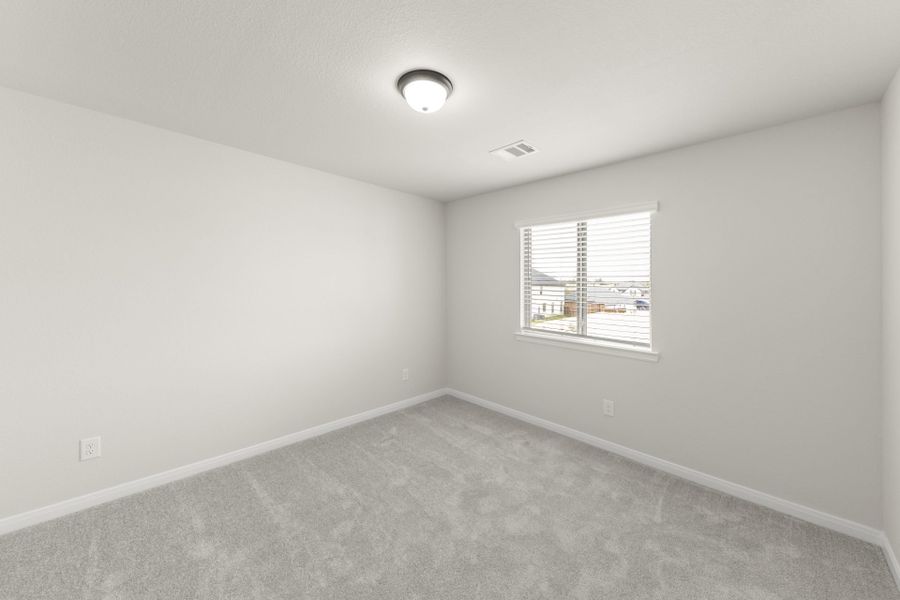 Representative unfurnished interior of a home built from the Timberline by Pacesetter Homes in La Terra at Uptown Celina, Celina (Image 21).