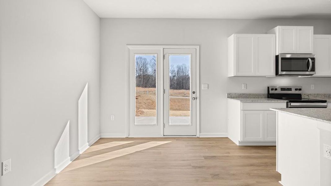 Spacious, unfurnished interior of a new home in Rolling Meadows, Jasper (Image 12). Spacious, unfurnished interior of a new home in Rolling Meadows, Jasper (Image 12).