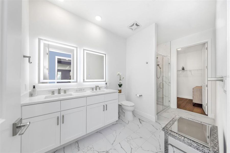 Furnished interior view inside a new home in Castille Urbana, St. Petersburg (Image 40).