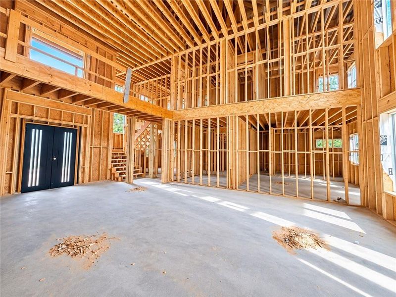 In-progress construction of a new home in , Fairburn, GA (Image 13).