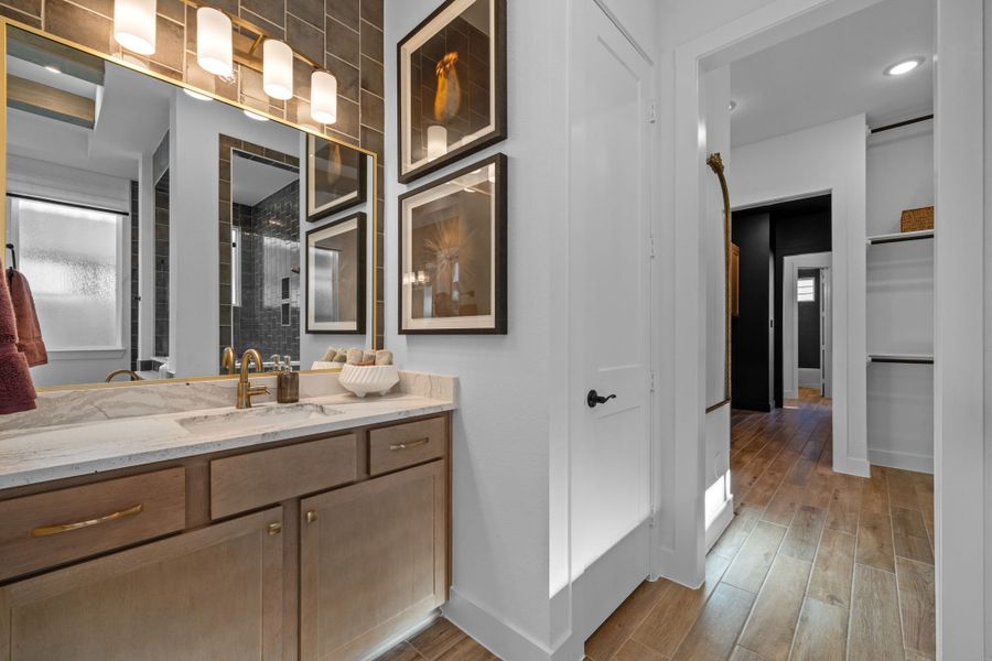 Furnished interior view inside a new home in Riceland, Mont Belvieu (Image 36). Furnished interior view inside a new home in Riceland, Mont Belvieu (Image 36).