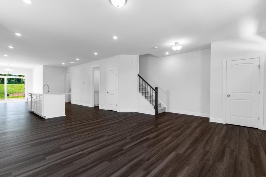 Spacious, unfurnished interior of a new home in Enclave at Traditions Townhomes, Wake Forest (Image 14).