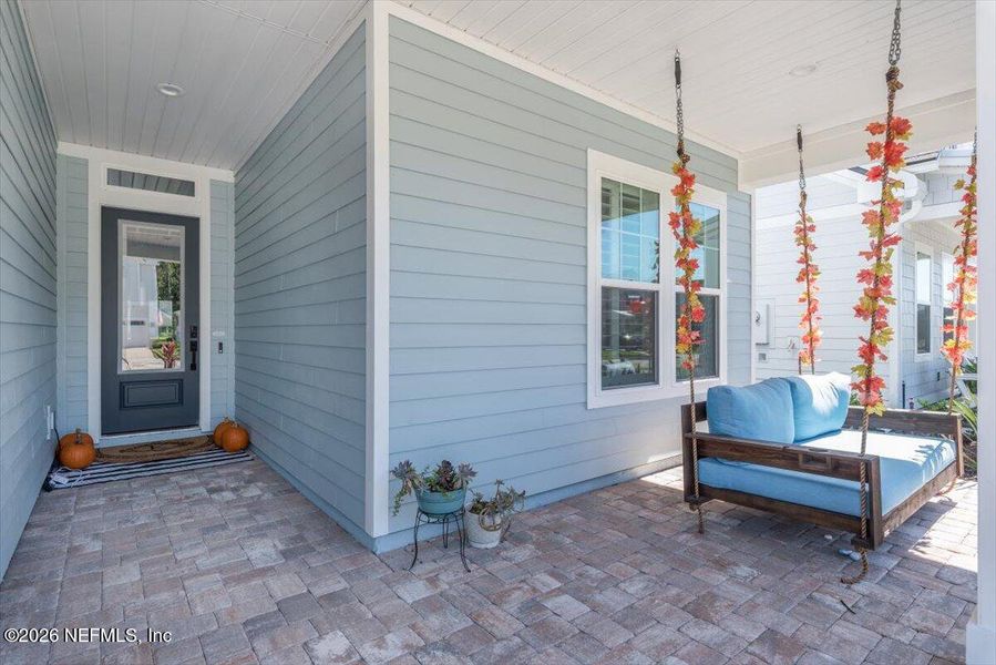 Exterior details and patio area of a home in , Ponte Vedra (Image 4). Exterior details and patio area of a home in , Ponte Vedra (Image 4).