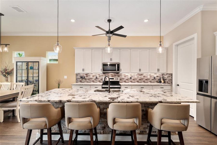 Furnished interior view inside a new home in , Ocala (Image 5). Furnished interior view inside a new home in , Ocala (Image 5).