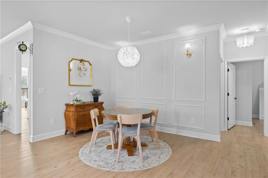 Furnished interior view inside a new home in , Hoschton (Image 13). Furnished interior view inside a new home in , Hoschton (Image 13).