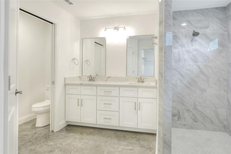 Master Bathroom with Walk-In Shower