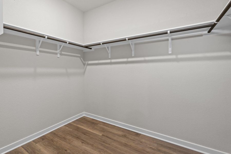 Walk-in closet in Primary Bedroom