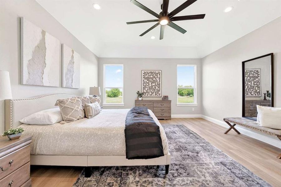 Furnished interior view inside a new home in , Royse City (Image 31).