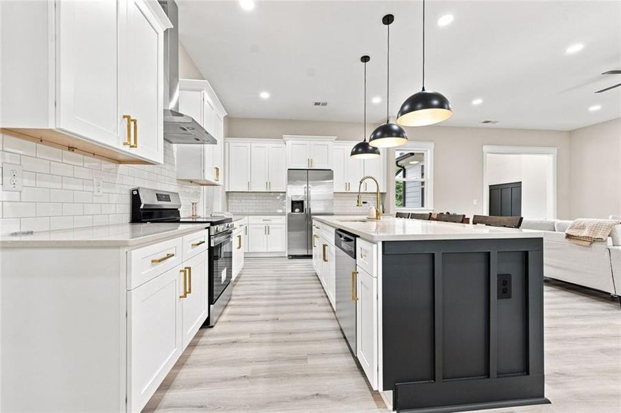 Furnished interior view inside a new home in , Douglasville (Image 36).
