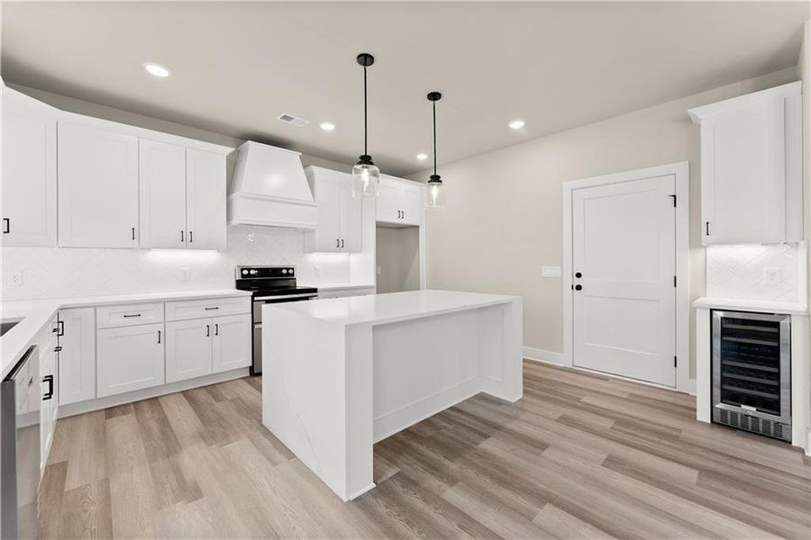 Furnished interior view inside a new home in , Cumming (Image 9).
