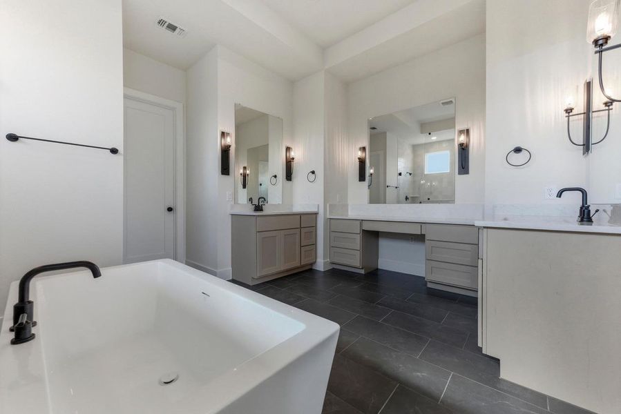 Furnished interior view inside a new home in Parkside On The River, Georgetown (Image 12).