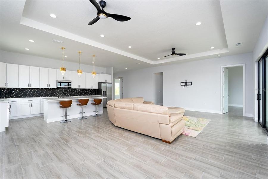 Furnished interior view inside a new home in , Rotonda West (Image 8).