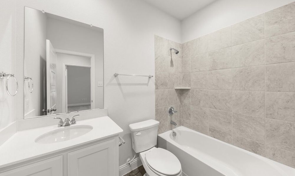 Representative exterior photo of a completed home built from the Brighton by Impression Homes in Arcadia Trails, Balch Springs, TX (Image 24).