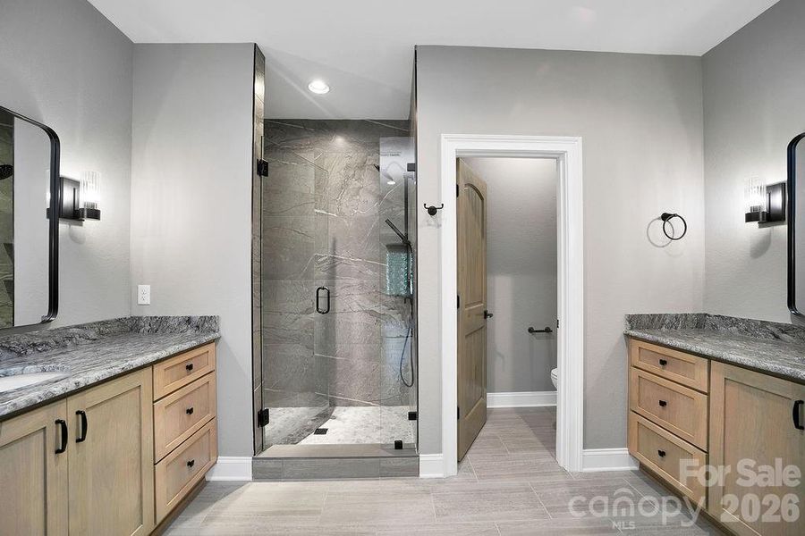 Furnished interior view inside a new home in , Brevard (Image 18).