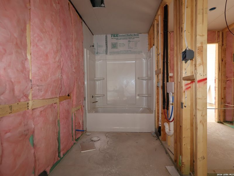 In-progress construction of a new home in Meadows at Clear Springs, New Braunfels, TX (Image 23). In-progress construction of a new home in Meadows at Clear Springs, New Braunfels, TX (Image 23).