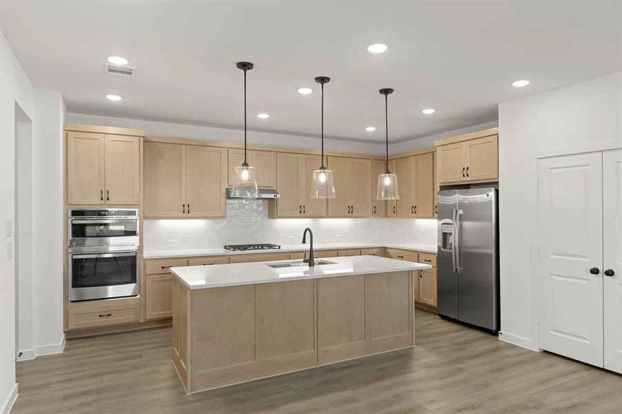 Kitchen featuring the Artisan Collection