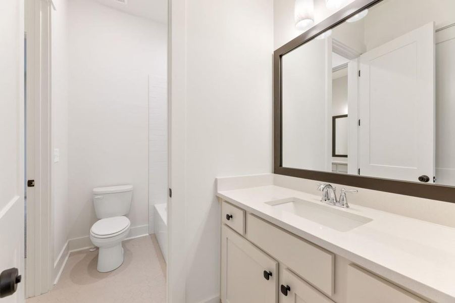 Furnished interior view inside a new home in , Cumming (Image 9).