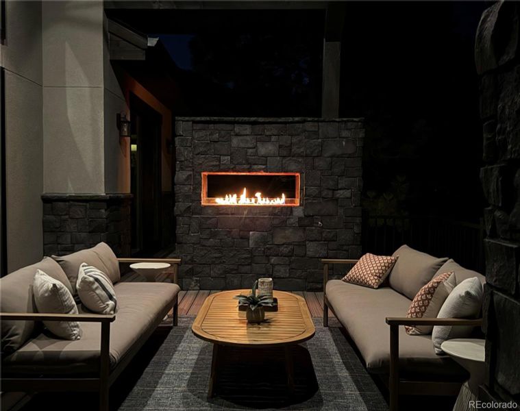 Exterior details and patio area of a home in , Castle Rock (Image 28).