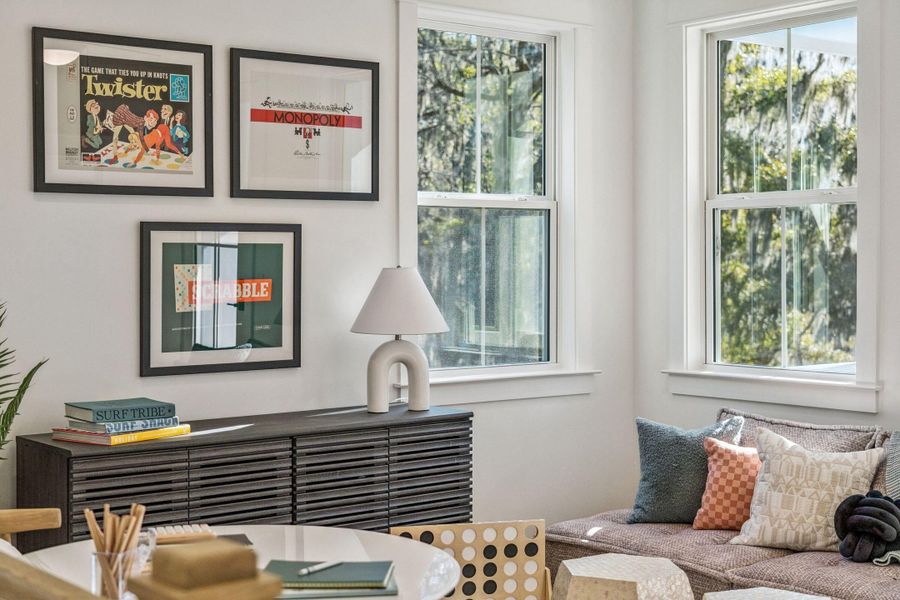 Furnished interior view inside a new home in Waterloo Estates, Johns Island (Image 5).