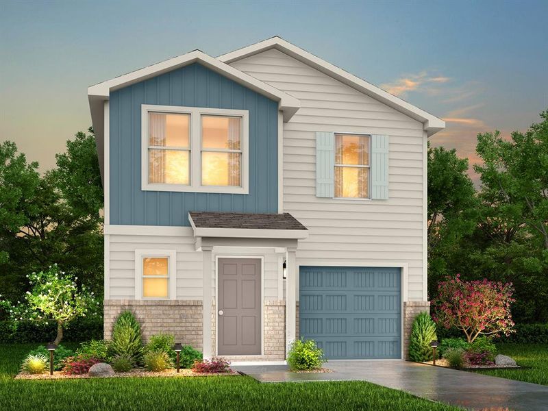 Front exterior of a new home in Colony Park, Eastland, TX, highlighting curb appeal (Image 12). Front exterior of a new home in Colony Park, Eastland, TX, highlighting curb appeal (Image 12).