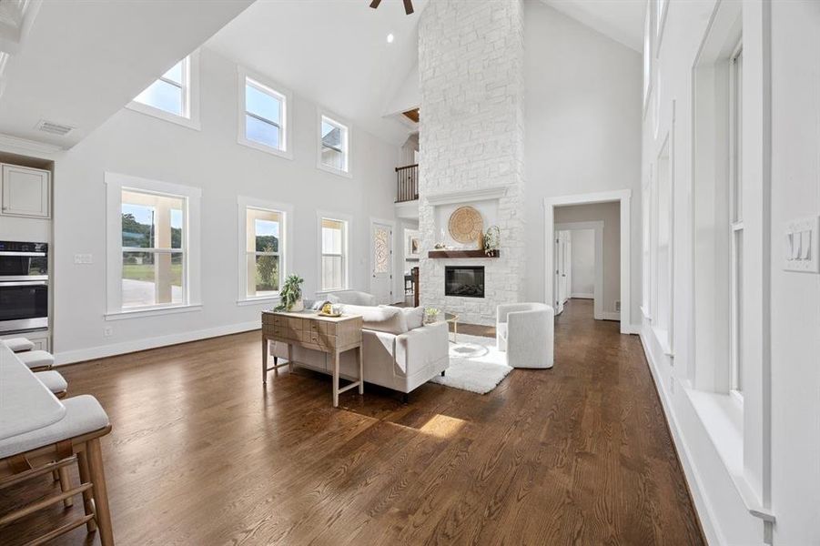 Furnished interior view inside a new home in , Wills Point (Image 15).