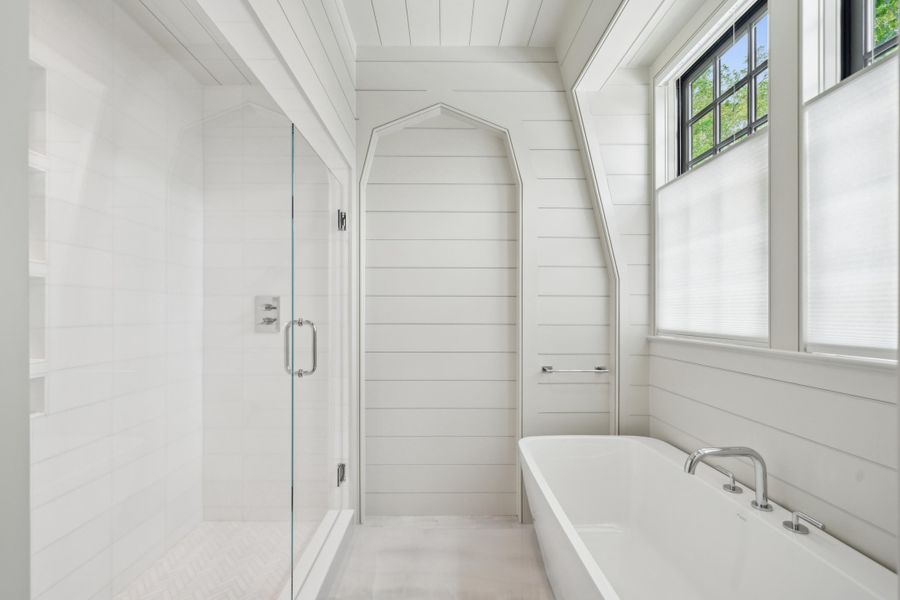 Furnished interior view inside a new home in , Mount Pleasant (Image 17).