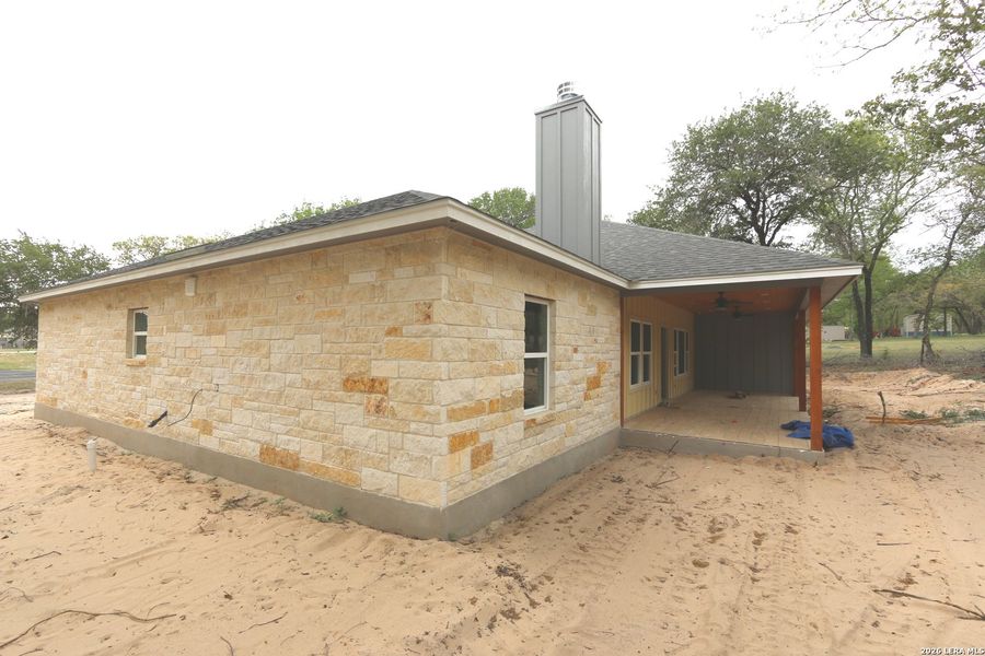 In-progress construction of a new home in , La Vernia, TX (Image 17).