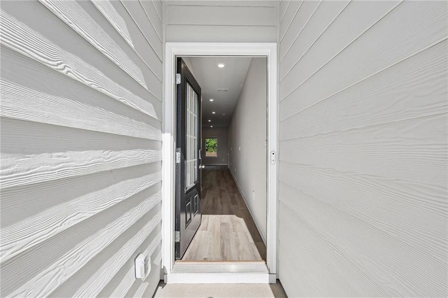 Exterior details and patio area of a home in Artisan Walk, Fairburn (Image 3).