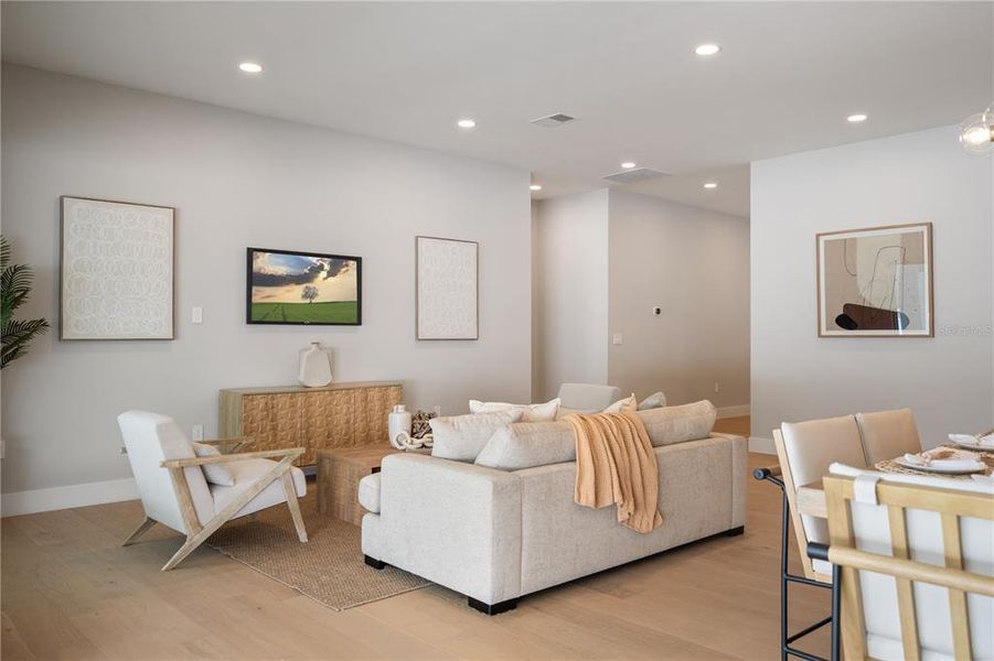 Furnished interior view inside a new home in College Park, Orlando (Image 11).
