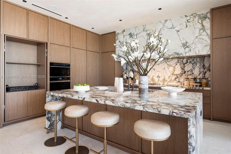 Furnished interior view inside a new home in , Bay Harbor Islands (Image 32).