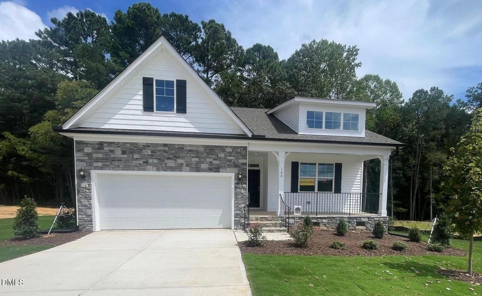 Exterior 5 with garage door