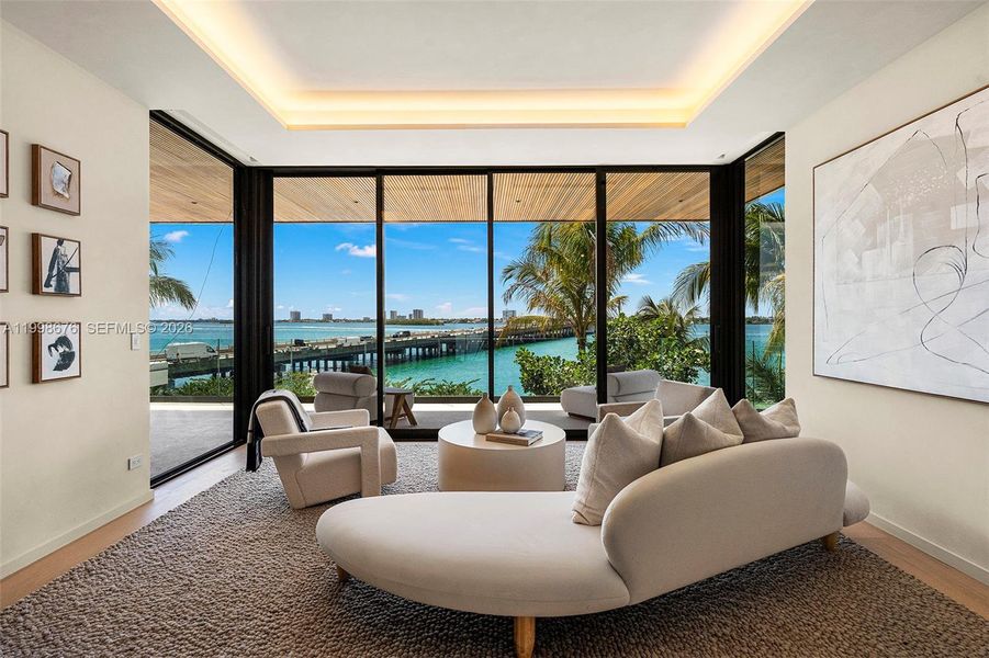 Furnished interior view inside a new home in , Bay Harbor Islands (Image 6).