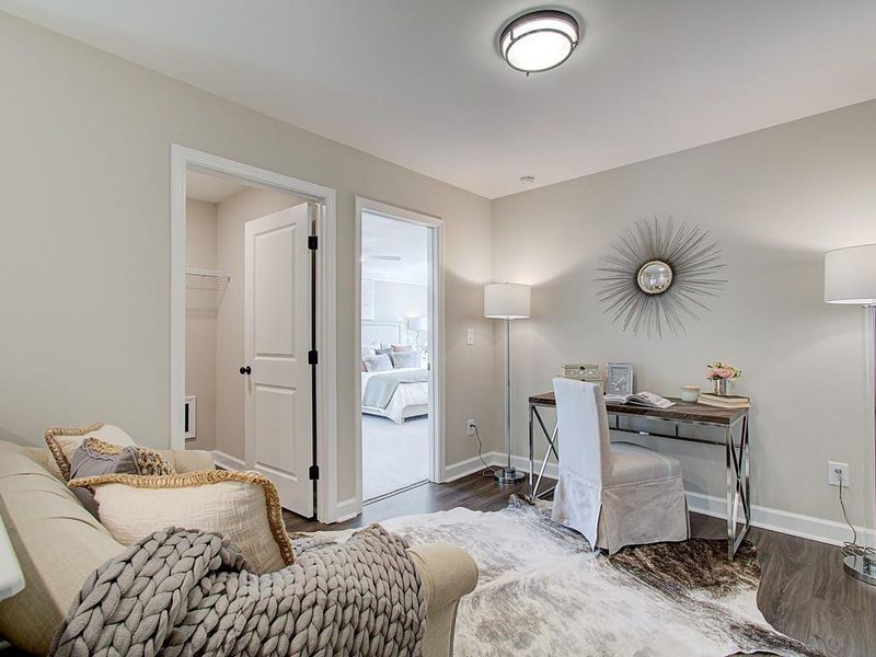 Furnished interior view inside a new home in Wilkins Walk, Mableton (Image 14).