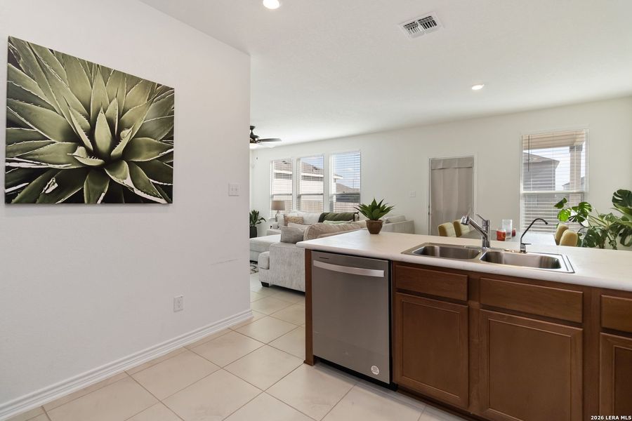Furnished interior view inside a new home in , San Antonio (Image 26). Furnished interior view inside a new home in , San Antonio (Image 26).