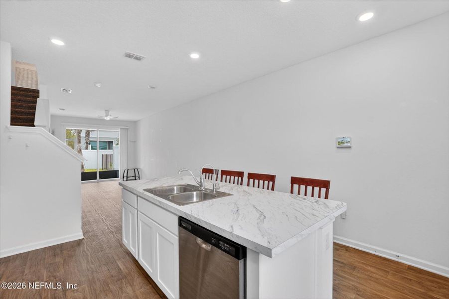 Furnished interior view inside a new home in Ravenswood Village, St. Augustine (Image 17).