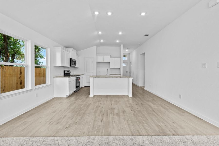 Spacious, unfurnished interior of a new home in Butler Farms, Liberty Hill (Image 22). Spacious, unfurnished interior of a new home in Butler Farms, Liberty Hill (Image 22).